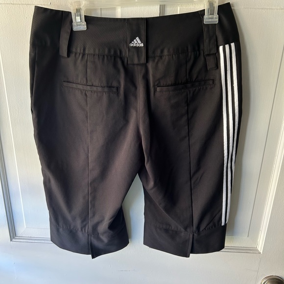 Adidas climalite black golf shorts size 8. - Picture 2 of 4